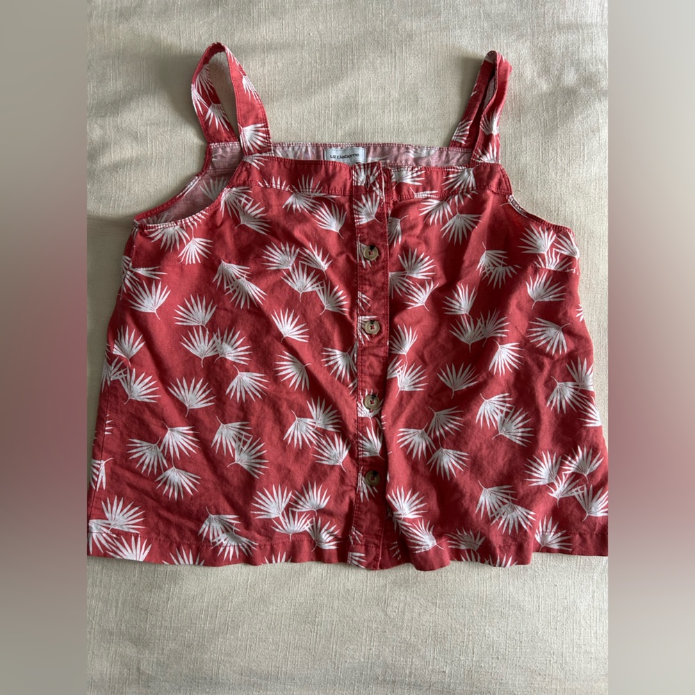 Liz Claiborne Linen Tank
